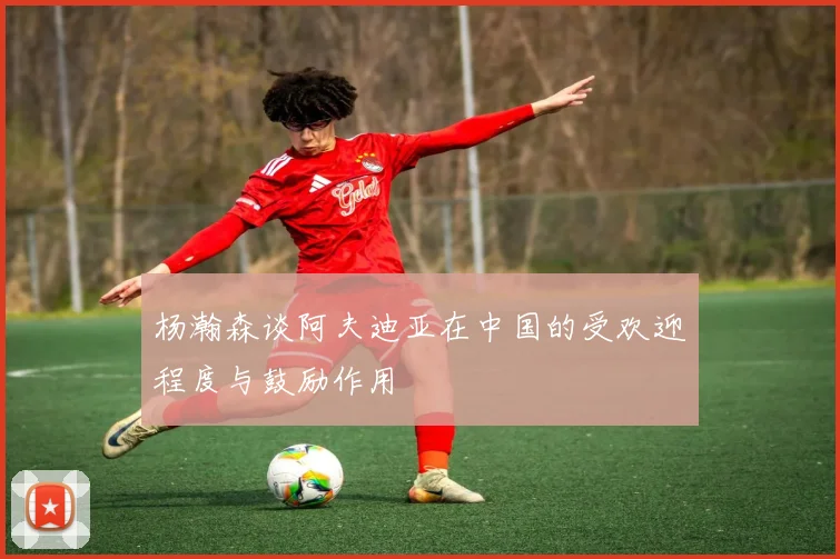 杨瀚森谈阿夫迪亚在中国的受欢迎程度与鼓励作用